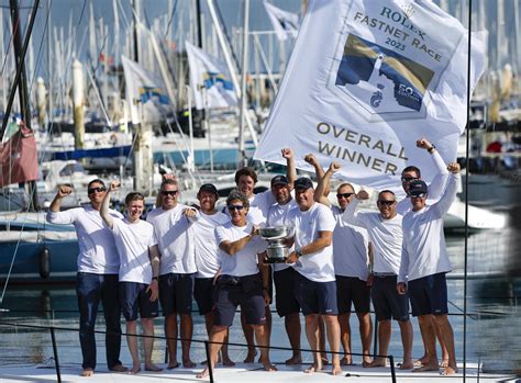 Caro wins the 50th edition of the Rolex Fastnet Race